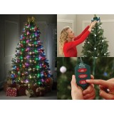 Instalatie de brad cu telecomanda si 64 de lumini cu LED Tree Dazzler, BulbHead