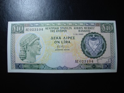 CUPRU 10 POUNDS 1990 SUPERBA foto