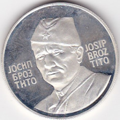 Medalie Yugoslavia JOSIP BROZ TITO a 30 aniversare a intalnirii AVNOJ Jajce 1973