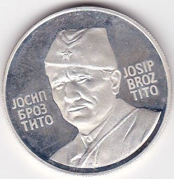 Medalie Yugoslavia JOSIP BROZ TITO a 30 aniversare a intalnirii AVNOJ Jajce 1973 foto