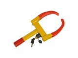 Antifurt roata Carpoint, Blocaj roata cu cheie si 2 gheare, pentru jante cu latimea de maxim 275mm