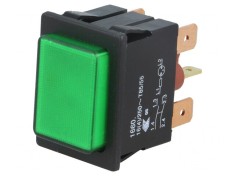 Comutator DPST 16A/250VAC OFF-ON foto