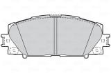 VALEO 302076 FIRST set placute frana,frana disc