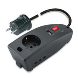 Priza multipla WITH USB\n2P+E-16A-(S30-GERMAN) ANTHRACITE 1x2P+E-16A-(P30) 2x2P+E-16A-(P17/11) 1xUSB 5V 2.1A