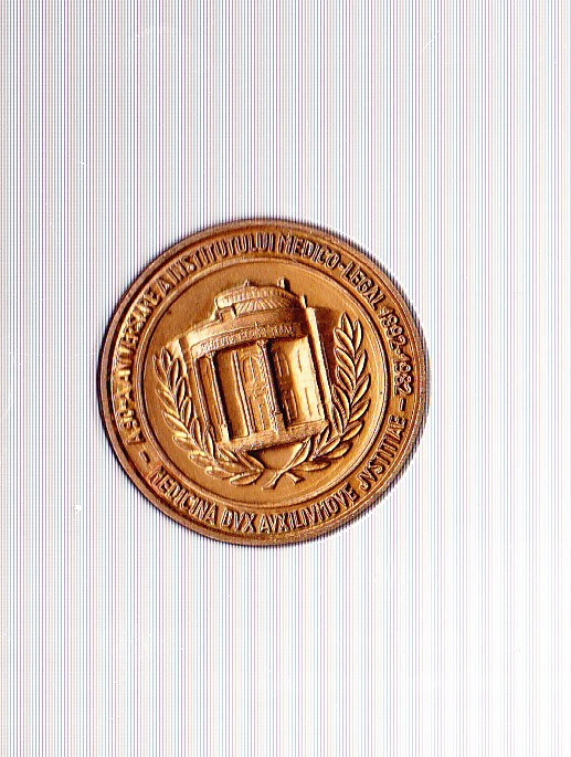 AMS# - INSIGNA A 90- A ANIVERSARE A INSTITUTULUI MEDICO-LEGAL 1892-1982