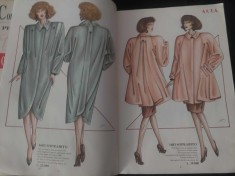 Revista veche de MODA,Revista de Moda ALTA,REVISTA Rara de moda PRIMAVARA 1991,Revista de colectie modele deosebite,REVISTA MODA vintage
