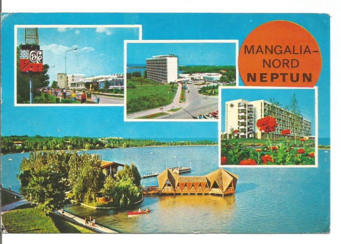 carte postala-NEPTUN -Mangalia Nord