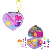 Set de joaca cu 2 papusi si 12 accesorii Polly Pocket, Starring Shani Art Studio, HGT15