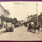 Bacau - Centrul - 1927 - printata, foarte animata (trasuri, automobile, persoane), scrisa dar necirculata - Editura David Stern