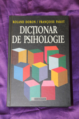 Roland Doron, Francoise Parot, Dictionar de psihologie stare foarte buna foto