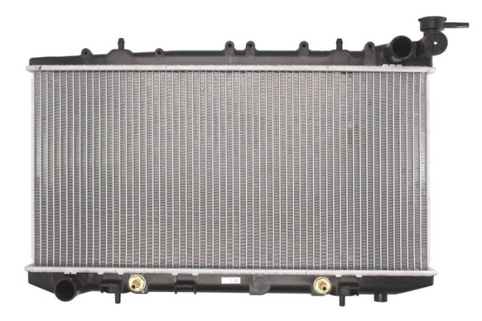 Radiator racire Nissan Almera, 09.1995-12.1999, motor 1.6, 74 kw, benzina, cutie automata, cu/fara AC, 655x320x23 mm, aluminiu/plastic,