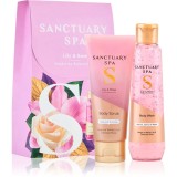 Sanctuary Spa Lily &amp; Rose Pampering Bodycare set cadou pentru corp