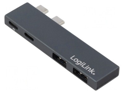 Stație de andocare Thunderbolt 3 USB Aluminiu foto