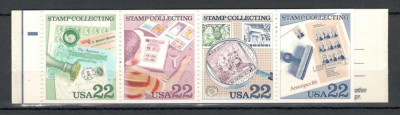 S.U.A.1986 Expozitia filatelica AMERIPEX carnet KS.54 foto