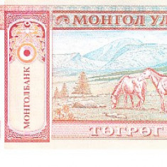 M1 - Bancnota foarte veche - Mongolia - 20 tugrik - 1993