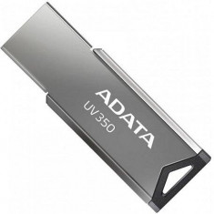 USB Flash Drive ADATA UV350 32GB, silver metalic, USB 3.2