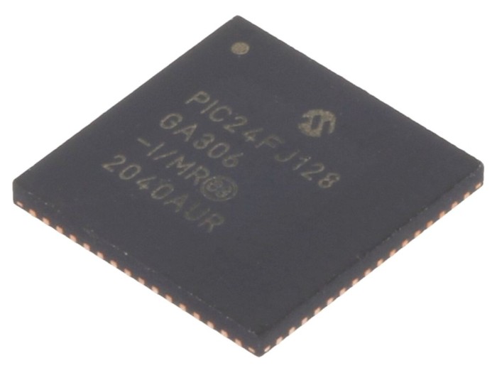 Microcontroler PIC 128kB, QFN64