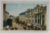 BUCURESTI , BULEVARDUL ACADEMIEI , CARTE POSTALA ILUSTRATA , 1924