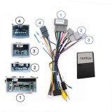 Cablaj Adaptor Honda Civic (2014-2015) pentru Navigatii multimedia Android - HUB64