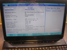 placa de baza laptop HP pavilion dv6 seria 1xxx , amd , DDR2 , functionala foto