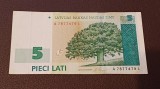 Letonia (Latvia) - 5 Lati 2001