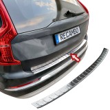 Ornament protectie portbagaj/bara spate crom pentru Volvo XC90 II din 2015, Recambo