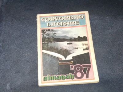 ALMANAH CONVORBIRI LITERARE 1987 foto