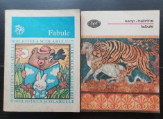 Fabule (Constantin Mohanum antologator) / Fabule - Esop * Babrios (2 vol.)