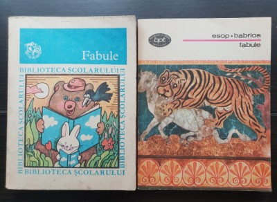 Fabule (Constantin Mohanum antologator) / Fabule - Esop * Babrios (2 vol.) foto