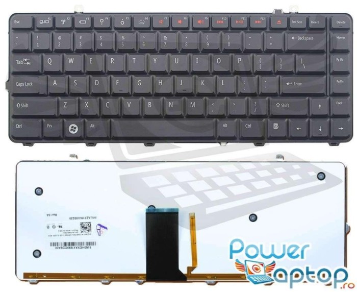 Tastatura Dell Studio 1557 iluminata backlit, Studio 1558 iluminata backlit