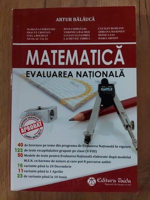 Matematica Evaluare nationala Arthur Balauca