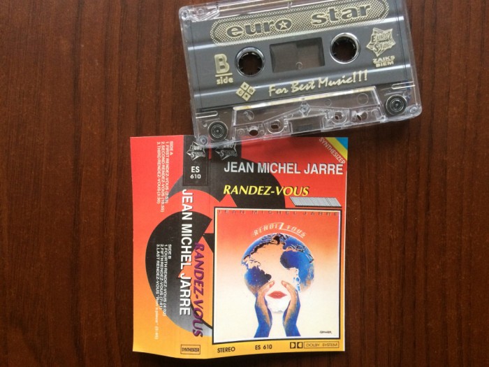 jean michel jarre Rendez Vous 1986 caseta audio muzica ambientala synth pop