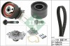 INA 530 0582 30 Set pompa apa + curea dintata