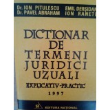 Ion Pitulescu - Dictionar de termeni juridici uzuali explicativ - practic (Editia: 1997)