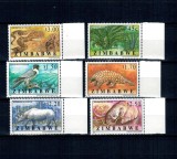 Zimbabwe 1997 - Fauna-flora protejata, animale, serie neuzata