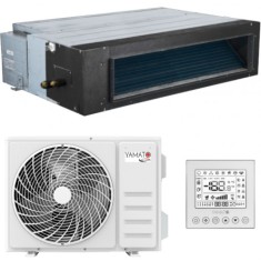 Aer conditionat tip duct YAMATO 18000 Btu YD18T1, A++/A+, Wifi Ready, Pompa condens inclusa, Auto-restart, Auto-diagnoza, Timer, Sleep, Eco, Inverter,