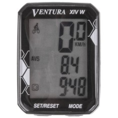 Bike Computer VENTURA &amp;quot;XIV W &amp;quot; 14 Functii Wireless foto