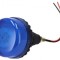 Girofar LED Albastru 36W flexibil prindere surub central moto