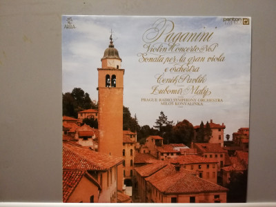 Paganini &amp;ndash; Concerto no 1 for Violin (1980/Panton/Czech) - Vinil/Vinyl/NM+ foto