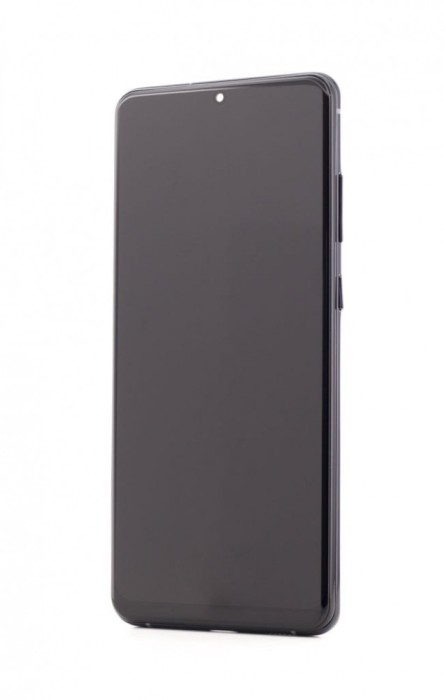 LCD Samsung Galaxy S20 Ultra, G988, Negru + Rama, Incell