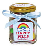 Borcan bomboane - Happy Pills Rainbow