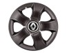 Set 4 capace roti Bis Negru R16 pentru gama auto Renault, Autohelix MSA