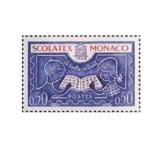 Monaco 1963 - expo filatelic, neuzata
