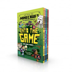 Minecraft Into The Game The Woodsword Chronicles Collection 4 Books Set,Mojang Ab - Editura Egmont