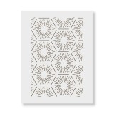 Cumpara ieftin Sablon 890x580x0.7mm Hexagon Refolosibil, model MXSP7034