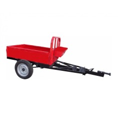 Remorca motocultor basculabila DKD 500NEW (500-600kg) - Rosie