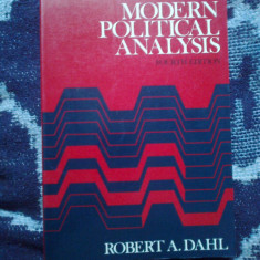 n4 Modern Political Analysis (fourth edition) - Robert Dahl (carte in engleza)