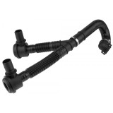 Furtun admisie aer Bmw Seria 7 F01, F02 740i 2008-2012, Bmw X6 E71 35ix 2007-2010, cu 2 fire, 13717594721