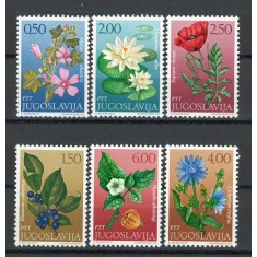 Iugoslavia 1971 Mi 1420/25 MNH, nestampilat - Flori