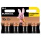 Baterii Duracell R6 Basic , AAK8 alcaline 8buc